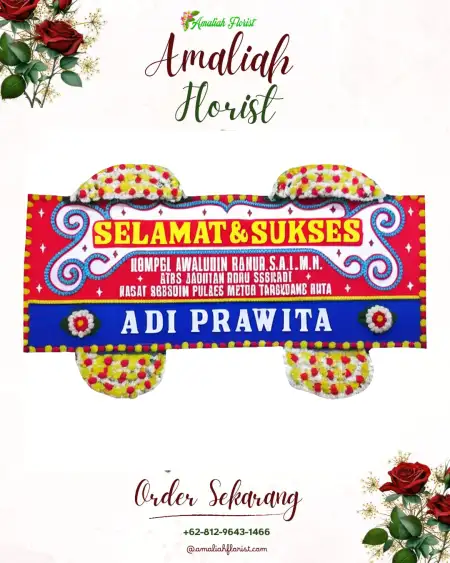 Papan Bunga Ucapan Selamat Jogodayuh